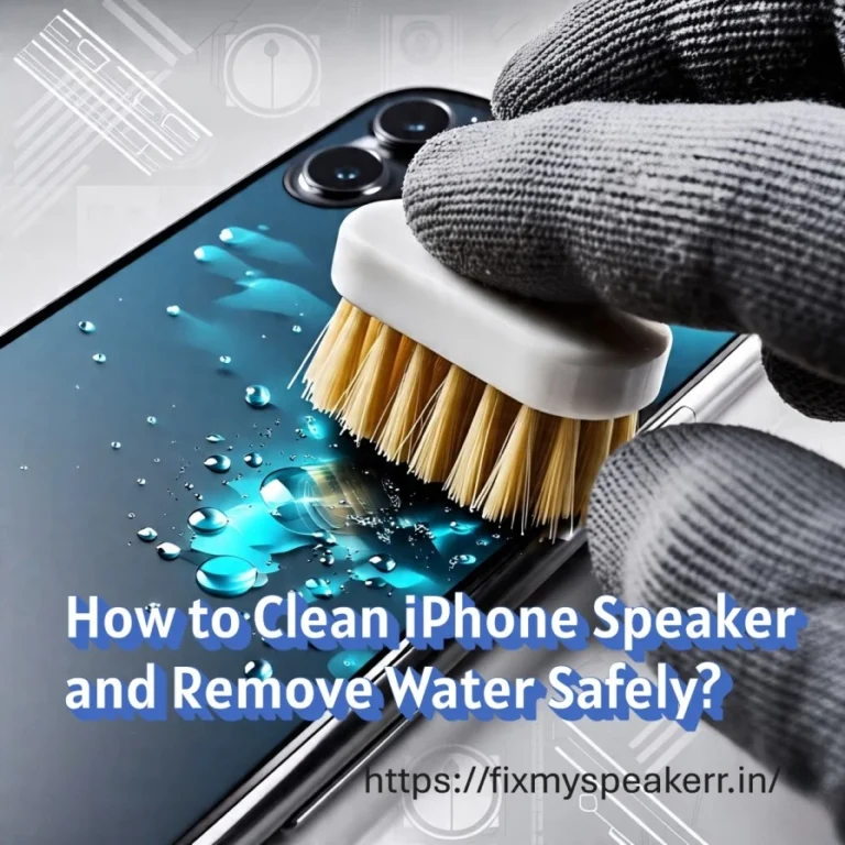 How to Clean iPhone Speaker?